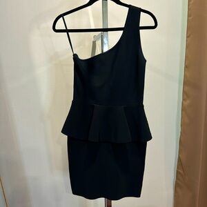 BCBG Peplum black dress